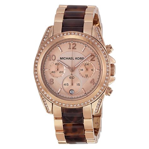 rosegold uhr michael kors|michael kors rose gold tone.